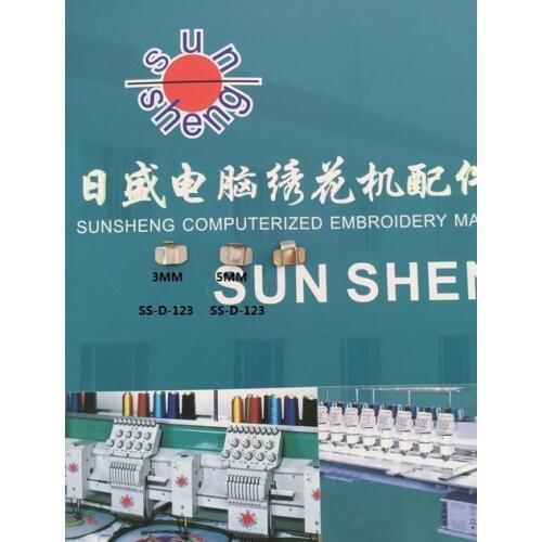 Computer embroidery machine accessories - gold embroidery shrapnel SS-D-123; 3mm, 5mm