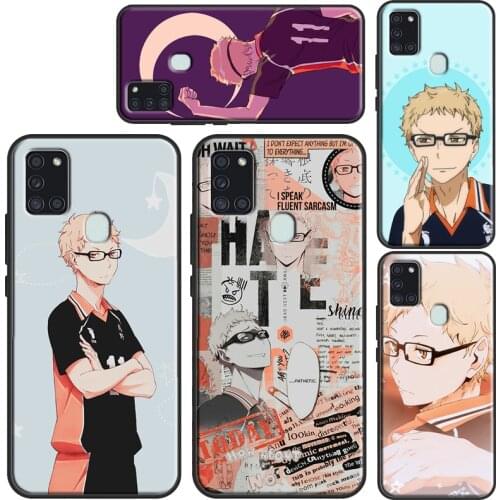 Tsukishima Kei Haikyuu Anime Case For Samsung A71 A51 A41 A31 A11 A21S A20e A10 A20 S A40 A50 A70 A12 A32 A42 A52 A72