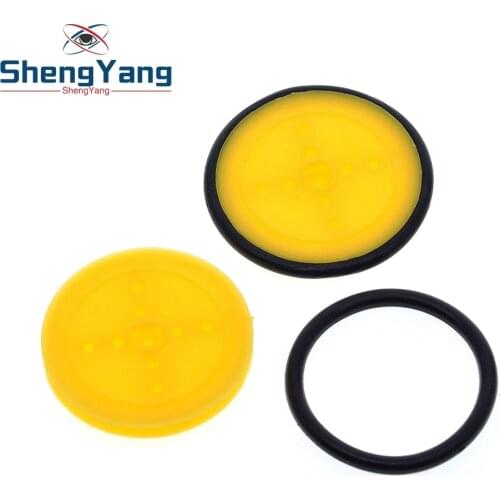 1pcs 410 rubber wheels robot tires TT motor robot intelligent car platform car electronic design toys