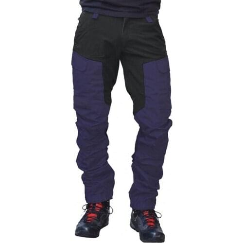 Men Casual Pants Fashion Color Block Multi Pockets Sports Long Cargo Pants Work Trousers Mens Clothing 2021