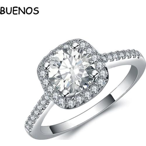 Помолвочные кольца BUENOS China At AliExpress