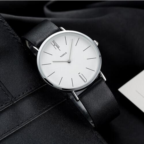 Watch For Men Luxury Casual Fashion Business Brand Mens Wrist Watches Leather Strap Quartz Clock Relojes Hombre 2021 Modernos