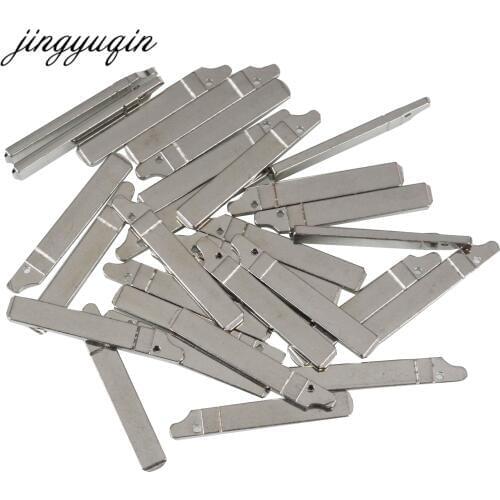 Jingyuqin #72 #73 #54 #58 VA2/HCA Car Remote Key Blade For Renault Citroen Triumph Peugeot 307 207 308 Flip Folding Key Blank