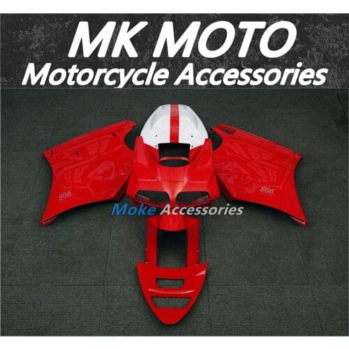 FAIRING KIT FOR 748 916 996 998 Bodywork set High quality ABS injection NEW ABS INJECTION HULLS RED WHITE