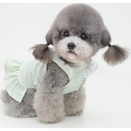 Summer Pet Dog Dress Princess Puppy Cat Dresses For Small Medium Dog Chihuahua Pet Clothing Yorkshire Dog Dresses Pug Ropa Perro