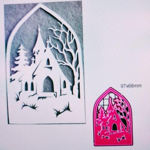 House Metal Cutting Dies for DIY Scrapbooking Album Paper Cards Decorative Crafts Embossing Die Cuts