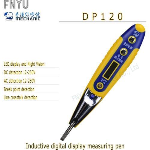 MECHANIC DP120 Multi function and high precision digital induction measuring pen High precision, digital induction