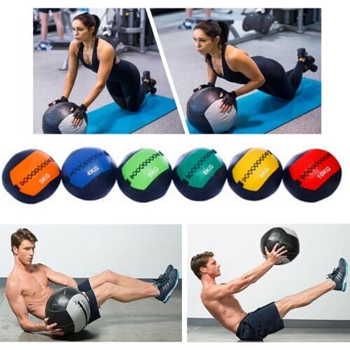 Gym Home Fitness 35CM Empty Snatch Wall Balls Multifunction Ball For Yoga Workouts Balance Training Soft Grip Medicine Ball