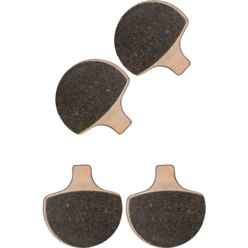 Brake Pill Pads Set fit for HARLEY Street 1340 Dyna Glide Daytona 1991 &up Front Rear