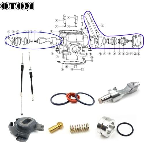 OTOM Motocross High Quality Control Valve Assembly Repair Accessories For YAMAHA DT230 MT250 2-stroke dt 250cc Motorcycle Parts