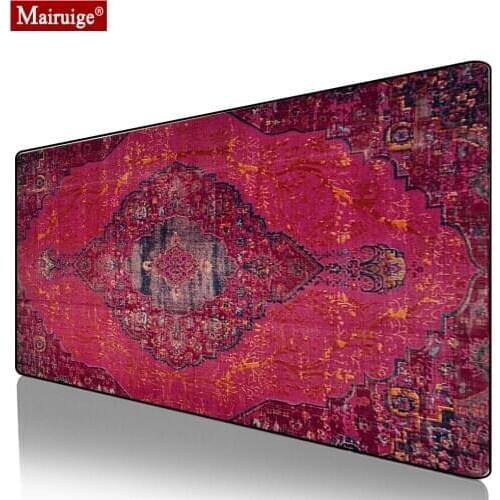 Persian Rug Moroccan Carpet Mouse Pad XXL Gamer Desk Mat Large Keyboard Pad Computer PC Padmouse Gaming MousePad 90x40cm/70x30cm