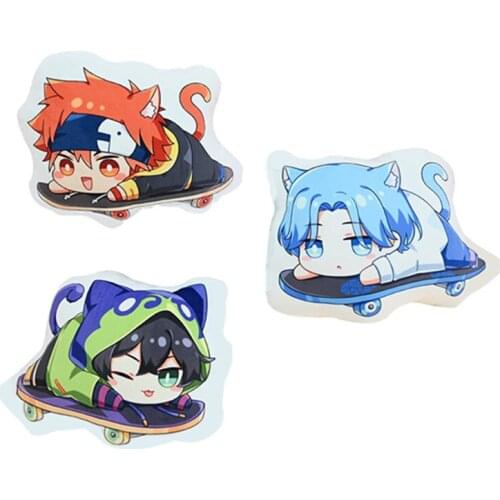 Anime SK8 the Infinity SK EIGHT Throw Pillow REKI MIYA Double Side Plush Stuffed Soft Bed Cushion Xmas Gifts 48*40cm