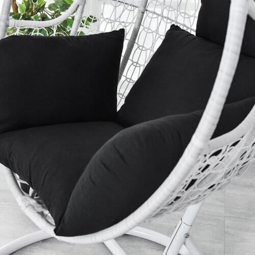 Hanging Basket Chair Cushion Swing Seat Removable Thicken Egg Hammock Cradle Cushion Outdoor Back Cushion GQ