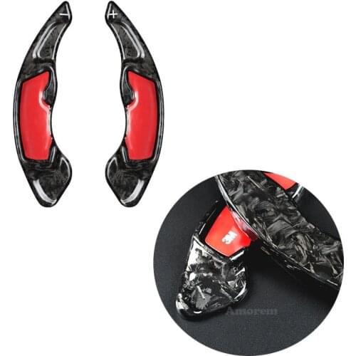 For Subaru Forester Levorg Impreza WRX Legacy STI XV Outback Paddle Shift Steering Wheel Shifter Extension Forged Carbon Fiber