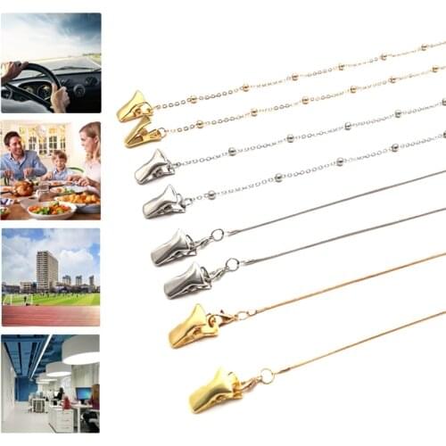 Mask Hanging Rope With Two Clip Mask Holder Anti-slip Traceless Ear Hanging Rope Anti-lost Adjustable Glasses Rack Home Supplies