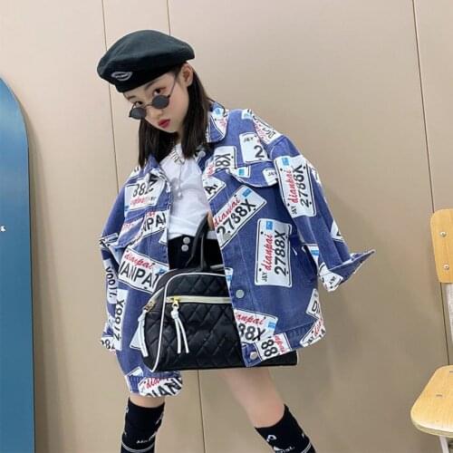 Джинсовые куртки для девочек VNXIFM China At AliExpress