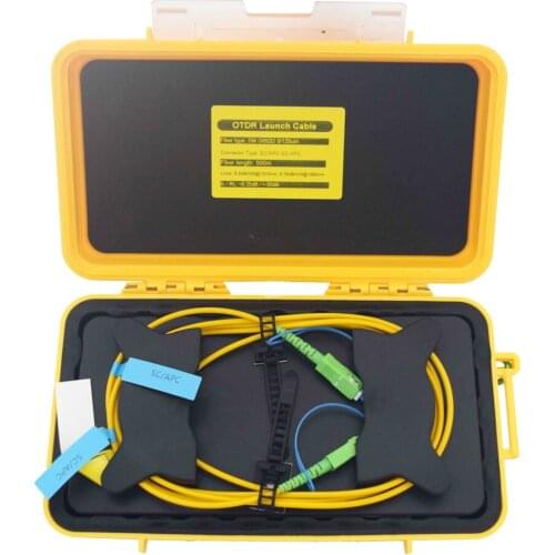 2000M 1310/1550nm SM OTDR Dead Zone Eliminator,Fiber Rings ,Fiber Optic OTDR Launch Cable Box