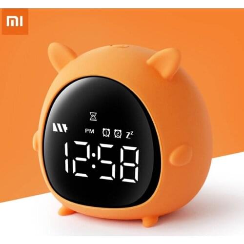Xiaomi Pet Alarm Clock For Kids Training Sleep Bedside Alarm Clock Digital Wake Up withTemperature Baby Snooze Timer Clock