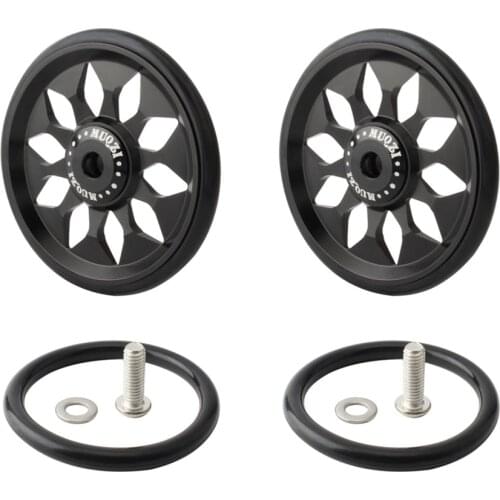 1 Set CNC Easy Wheel Folding Bike Aluminium Alloy Wheel Compatible with Brompton