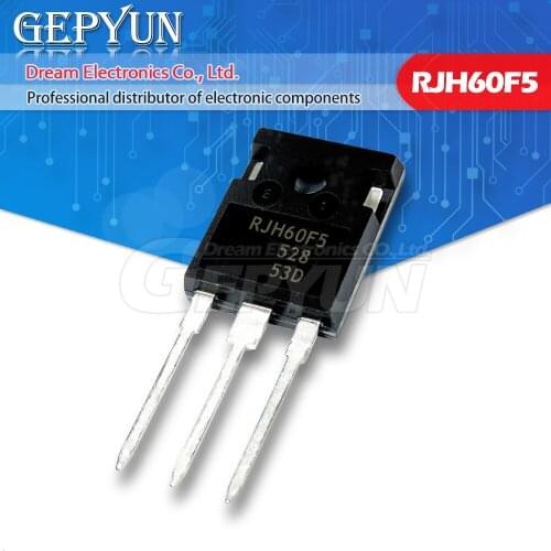 10Pcs RJH60F5DPQ TO-247 RJH60F5 TO-3P
