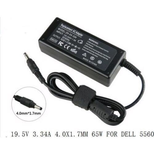 19.5V 3.34A 4.0X1.7MM 65W For DELL Vostro 5470 5560 5460D-2528S 5470D-1628 5560D-1328 AC laptop Power adapter charger