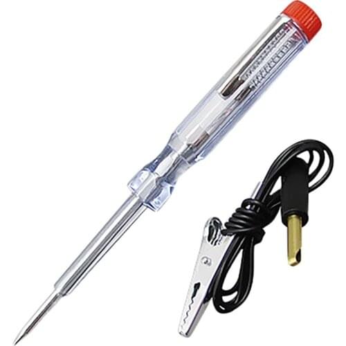 6V 12V 24V DC Probe Light System Test Probe Lamp Auto Car Light Circuit Tester Lamp Voltage Test Pen Detector