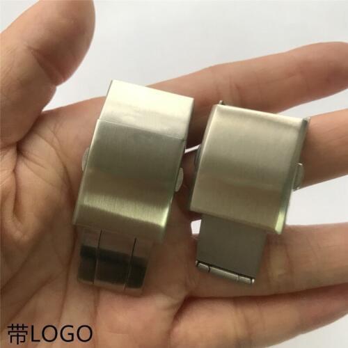 Watch accessories Substitute for Longines Conquest Watch tape clasp buckle 316 stainless steel buckle butterfly double buckle