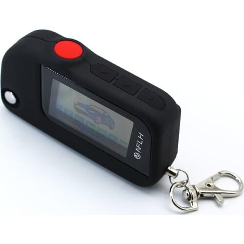 A93 Keychain For Starline A93 Uncut Blade Fob Russian Two Way Car Alarm System Starline A93 Lcd Remote Controller Key Fob Chain
