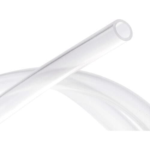 Pure Silicone Tubing - 1/4" ID x 3/8" OD - High Temp Kink-Free Hose Tube for Water Pumps, coffeemakers, etc. (10 Feet)