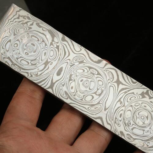 HRC60-62 Damascus steel DIY knife making damascus steel Knife blade blank