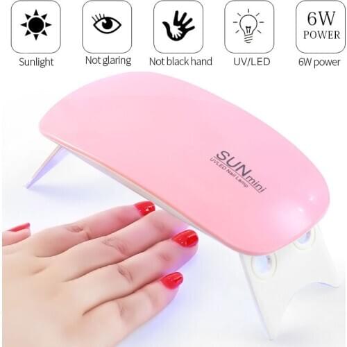 Nail Tools Nail Polish Glue USB Mouse Mini Light Therapy Machine Dryer LED Portable Nail Grill Light Therapy Lamp