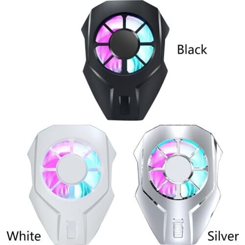 L01 MEMO Mobile Phone Radiator Phone Cooling Fan Case Cold Wind Handle Fan DL01 for PUGB Phone Cooler Phone Cooling Fan