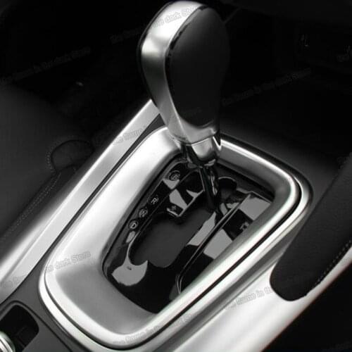Lsrtw2017 Car Center Gear Panel Cover Trim Chrome Styling for Renault Kadjar 2016 2017 2018 2019 Accessories Auto Parts