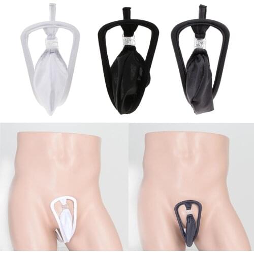 Men Sheath Underwear C-string Cover Up Brief Jockstrap Underwear Thong