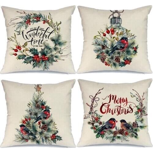 New Farmhouse Christmas Pillow Covers for Home Decor Farmhouse Christmas Decor Christmas Pillows Christmas Decorations