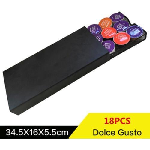 Coffee Machine Base Pod Holder Storage Drawer Coffee Capsules Drawers Organizer Stand Rack Drawers Stainless Steel 2019 AA