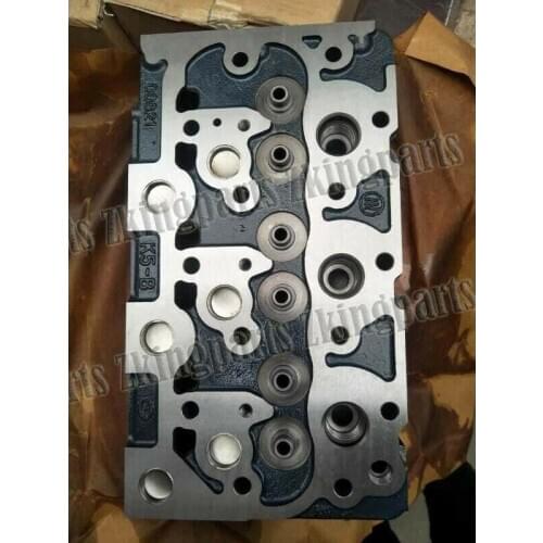 Complete Cylinder Head Fit For Kubota D1302 Engine With Full Set Valves Model 2