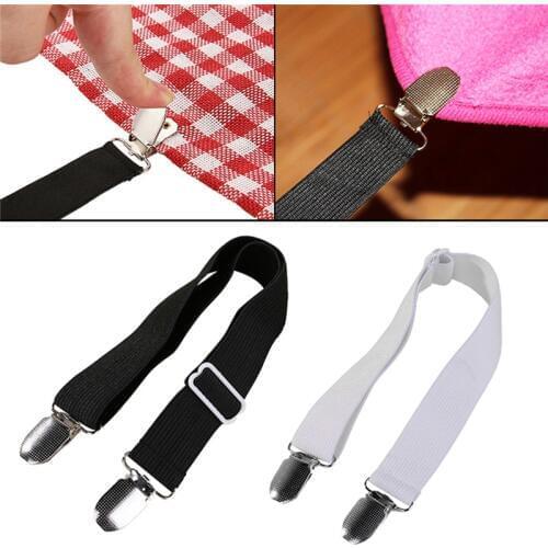 Adjustable Bed Sheet Clips Clamps Mattress Holder Fastener Tablecloth Curtains Straps Fixing Belt