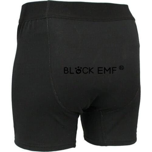 Boys Silver Fiber Underwear BLOCK EMF Protection EMI Shielding Anti-Radiation Silver Fiber Underwear