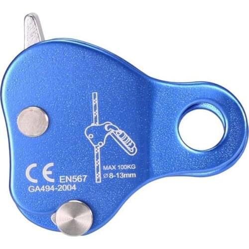 Rope Ascender,Rock Climbing Tree Arborist Rope Grab Self-Locking Rope Grip for Outdoor Climbing and Rescue 8-13MM