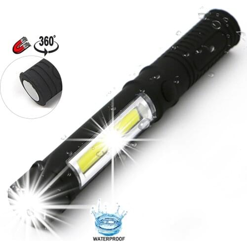1000 Lumens Mini Lanterns Working Inspection Torches LED Multifunction Maintenance Flashlight Magnetic Base Flashlight