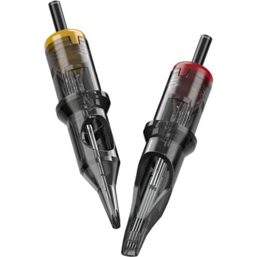 20pcs Cartridge Tattoo Needles 0.35mm RL RS RM M1 Professional Makeup Disposable Semi Permanent Safety Needles Tattoo Supplies