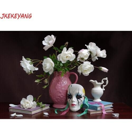 5D Diy Diamond embroidery"flower"Cross Stitch full square diamond painting,puzzle,home decor Y3275