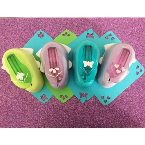 Free shipping 4 designs border hole punch foam paper embossing punch scrapbook Edge craft punch scrapbook punches for paper cut