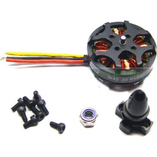 HL W42-20 650KV Outrunner Brushless Disk Type Motor for 450-550 Quadcopter Multi-rotor Aircraft (for 4S)