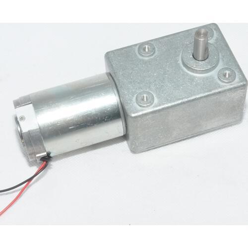 All metal single shaft gear motor 12V 24V optional DC turbine worm pure copper coil reduction motor