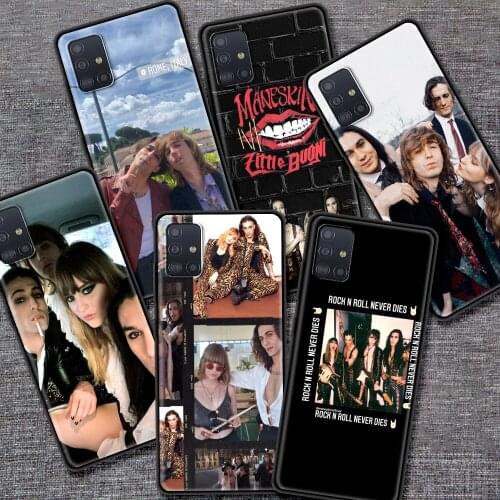 Maneskin Case for Samsung Galaxy A51 A71 A21s A12 A31 A52 A41 A32 A02s M31 M30s M51 Soft Silicone Phone Coque