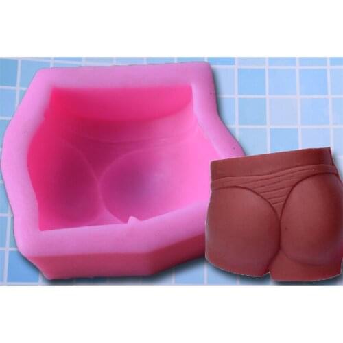 DIY Sexy Bikini Designed Fondant Silicone Epoxy Mold Candle Chocolate Soap Candy Cake Decoration Kitchen Baking Tool