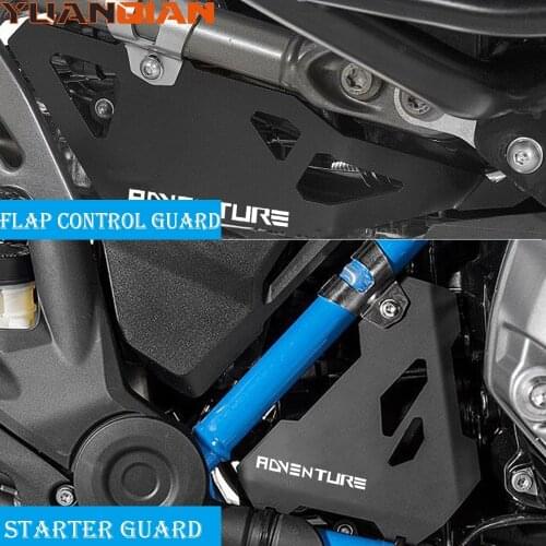 For BMW R1200GS R1250GS ADVENTURE ADV R1250R Motorcycle CNC exhaust Flap Control Guard Cover Protector Starter Guard Protection