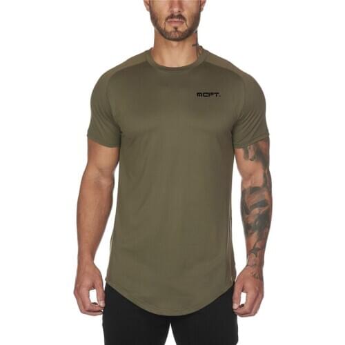 New Summer Mens Fitness Short Sleeve Mesh t-shirt Gyms Clothing Fashion Bodybuilding Tight T shirt Male Slim Fit Tee shirt homme